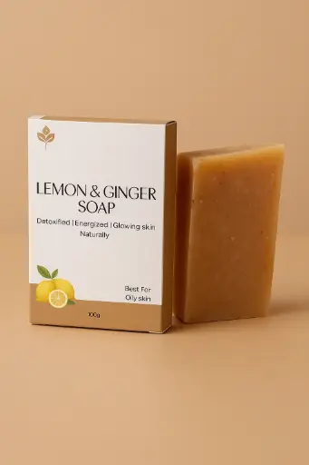 [CPS003] Ginger and Lemon Soap